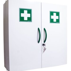 Armoire d'infirmerie métal – Stockage sécurisé pour entreprise 10-20 personnes