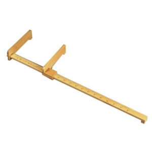 Toise bébé en bois