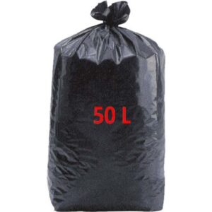 Sacs poubelles 50L – Sacs résistants pour gestion des déchets volumineux