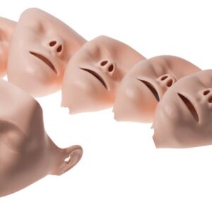 Mini Anne Plus – Lot de 5 masques de visages pour mannequin RCP