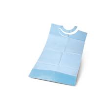 Bavoirs avec poche (100 unités) – Paquet de 100.