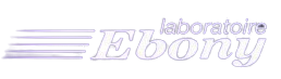 Logo Labo.Ebony blanc