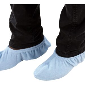 Surchaussure tissu – Protection hygiénique réutilisable.
