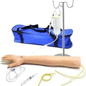 Bras d'entraînement à la perfusion DELUXE TRAINER – Simulateur veineux réaliste pour perfectionnement