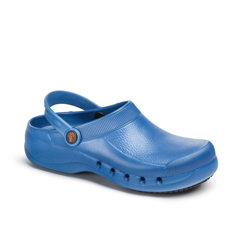 Sabots perforés bleu