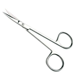 Ciseaux iridectomie 100% inox/1