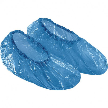 Surchaussures en polypropylène avec semelles antidérapantes – Sachet de 50 paires.