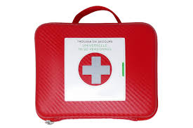 Trousse rouge compartimentée pour entreprises de +de 10 personnes/Cha