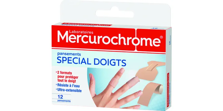 Pansement doigt au collodion