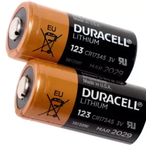 Pile 3V CR123A Lithium – Batterie haute performance pour équipements spécifiques