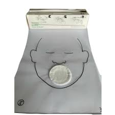 Feuilles de protection de bouche-à-bouche 6X36 – Film barrière stérile pour ventilation d'urgence