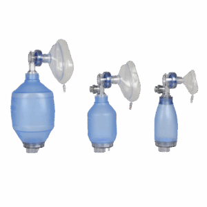 Insufflateur PVC + ballon de réserve – Système manuel d'assistance ventilatoire